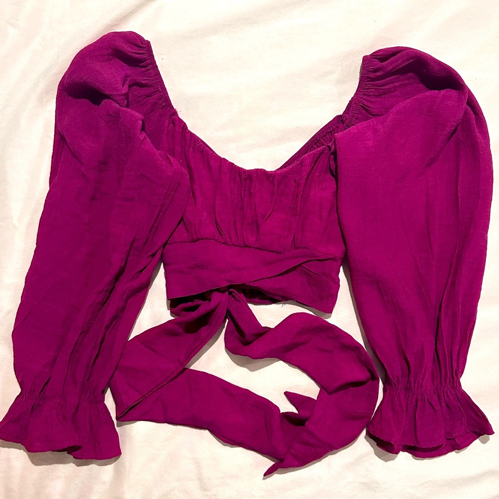 NWOT purple top from boutique